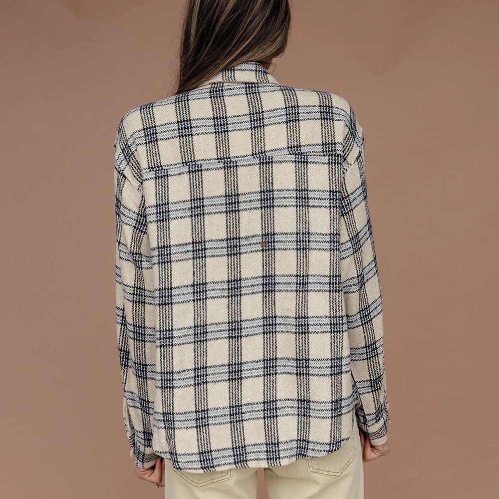 NEW Roolee plaid shacket - Picture 4 of 6